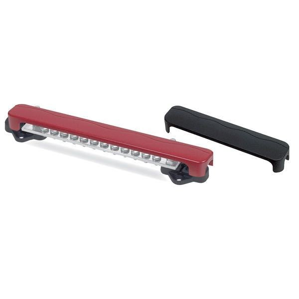 BEP el-samleblok sort/rød