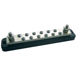 Electrical junction block copper +/- 10 wires.