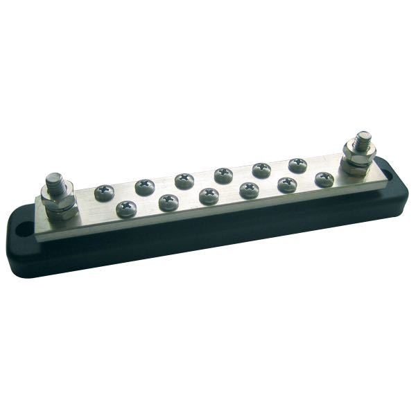 Electrical junction block copper +/- 10 wires.