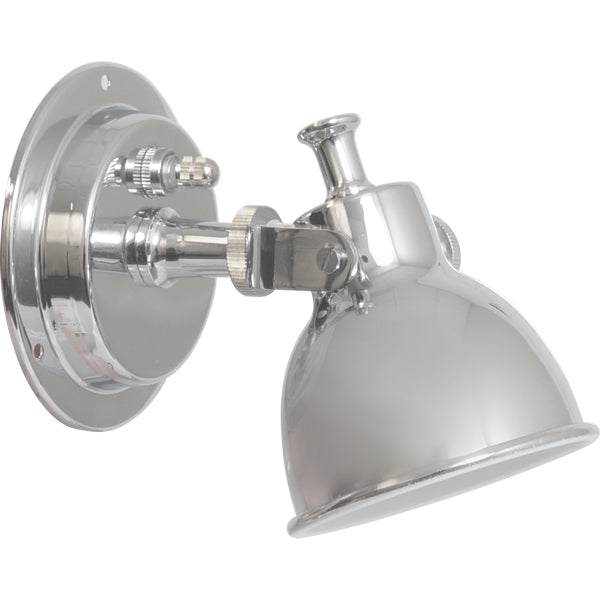 Salon lamp chrome-plated. 12V10W halogen