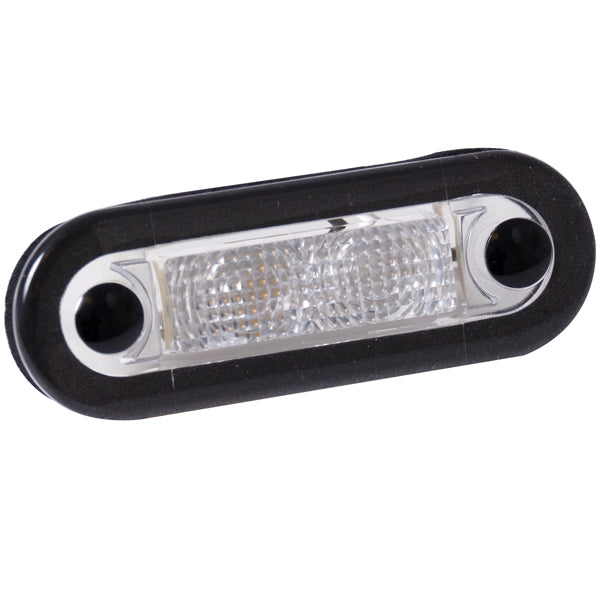 Hella LED-Lampe für den Einbau. 10–33 V, 0,5 W, 79 x 22 mm, weißes Licht