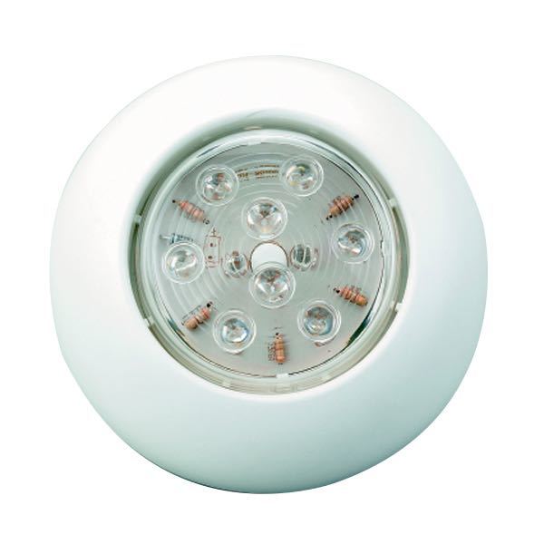 LED-Lampe mit Push.12V - weißes Licht