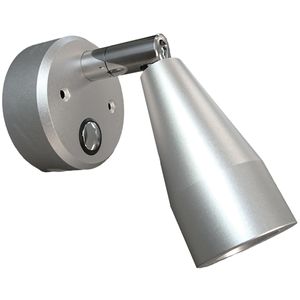 Casolux Mary Wall wall lamp alu. gray 10-30v