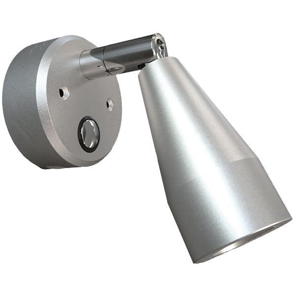 Casolux Mary Wall wall lamp alu. gray 10-30v