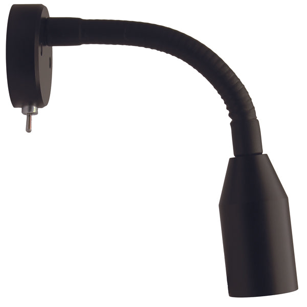 Casolux Mary Special flex wall lamp alu. black 10-30v