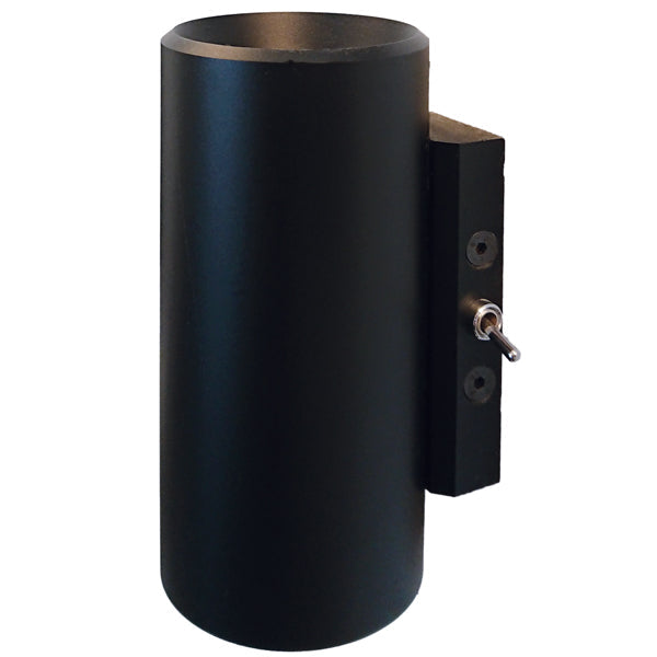 Casolux Mary Special wall lamp light up/down alu. black 10-30v