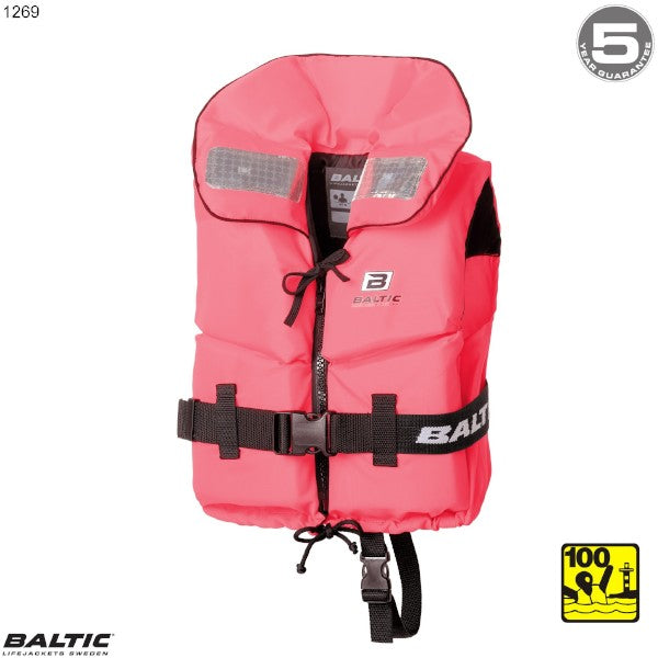 Split Front Børne redningsvest Rosa BALTIC 1269