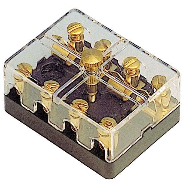Fuse box with lid 4 fuses