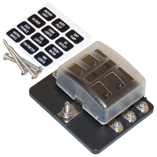 1852 Sikringsholder med LED