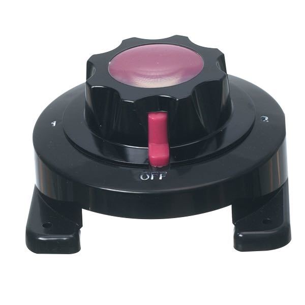 Batteriomskifter for 2 batterier 300 Amp