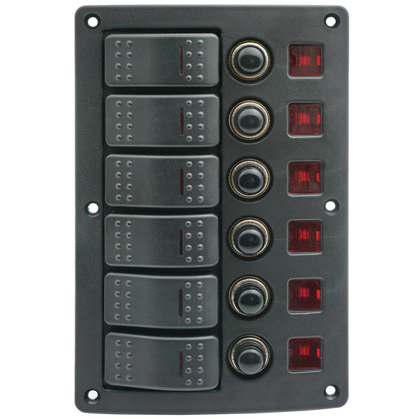 Electric panel 6 contact