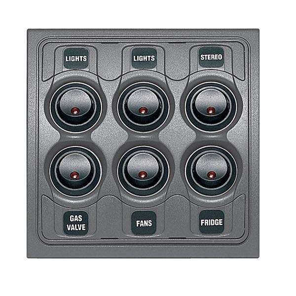 BEP Contour strømpanel 6 kont.