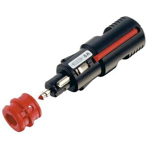 Universal plug 12/24V with 8Amp fuse for cigarette plug