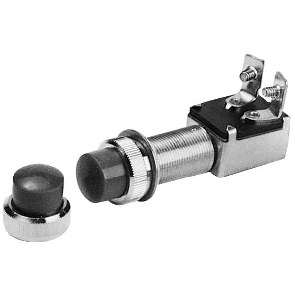 Hupenschalter kraftvoll 20A mit Gummikappe Schaft-Ø: 16mm