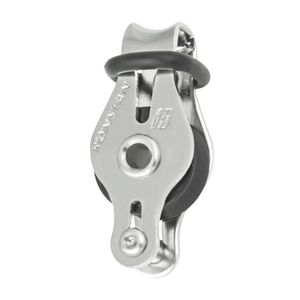 Ronstan series 15 ball bearing block with bracket and dog guard