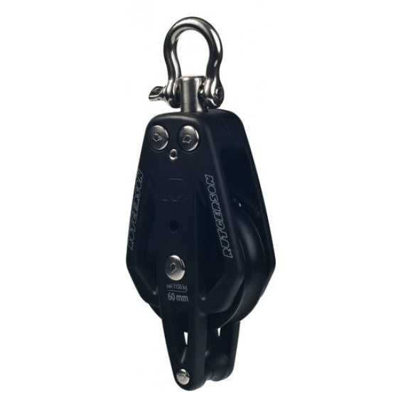 Rutgerson single block 80mm w/female 615g