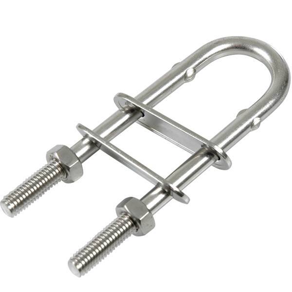 U-bracket Ø10mm thread l55mm width inside 42mm total l-130