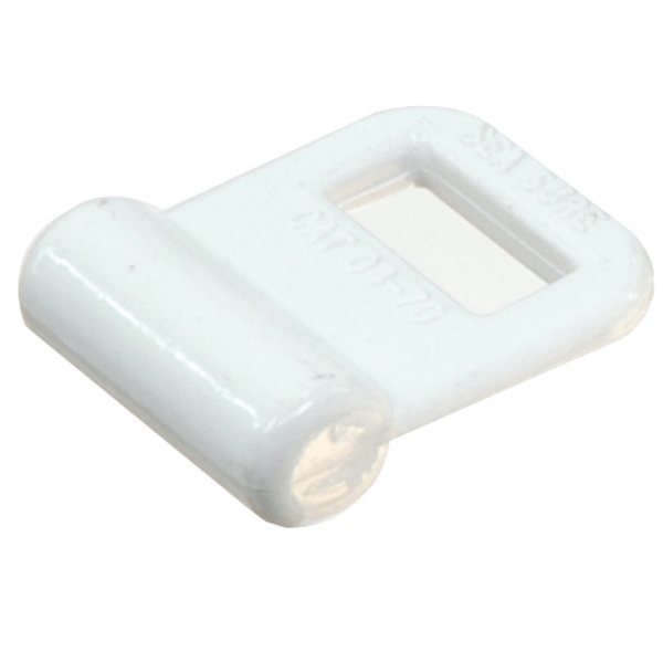 Sejlslæde i hvid nylon