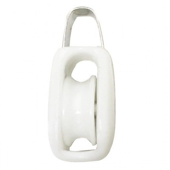 Blok med bøjle til line