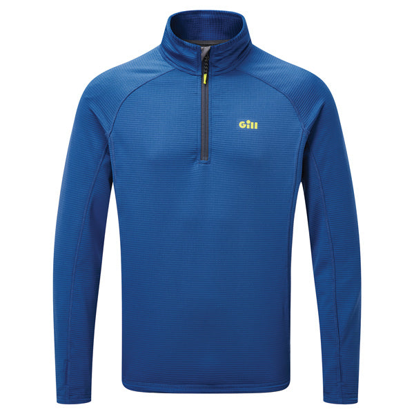 Gill 1081 4-way Thermal fleece w/neck zip Blue
