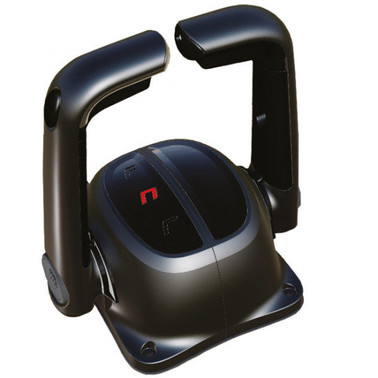 Ultraflex B502B double handle box w/trim & lock, black