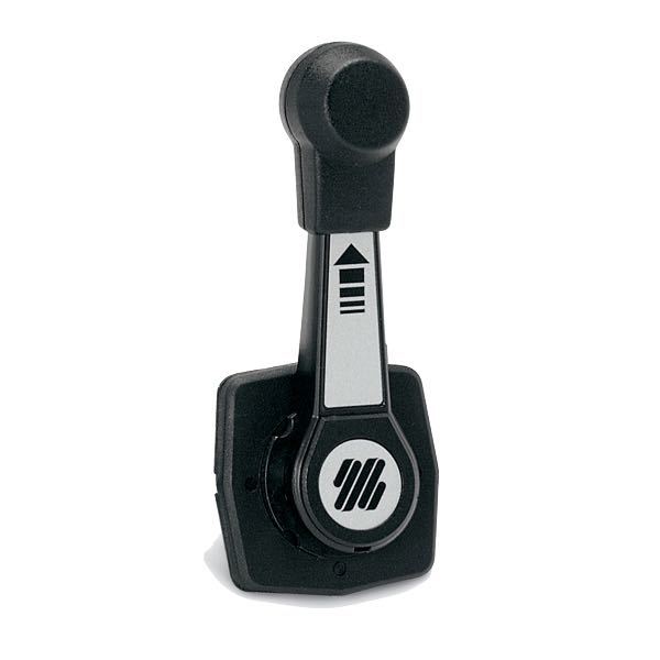 Ultraflex Kontrolbox schwarz seitlich montiert