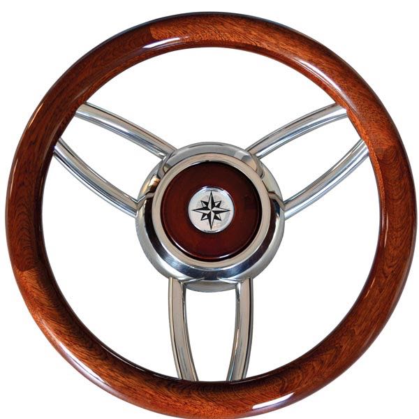 Savoretti steering wheel Ø35cm mahogany