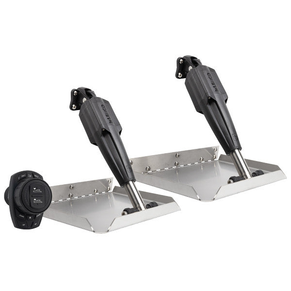 Lenco 12" x 12" Edge Mount Trim Tab Kit med Pro Control Assist