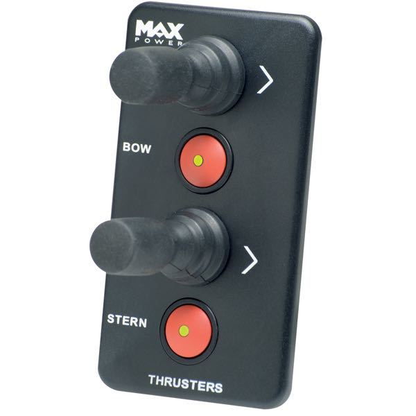 Joystick-Panel doppelt 2 x ø 51 mm