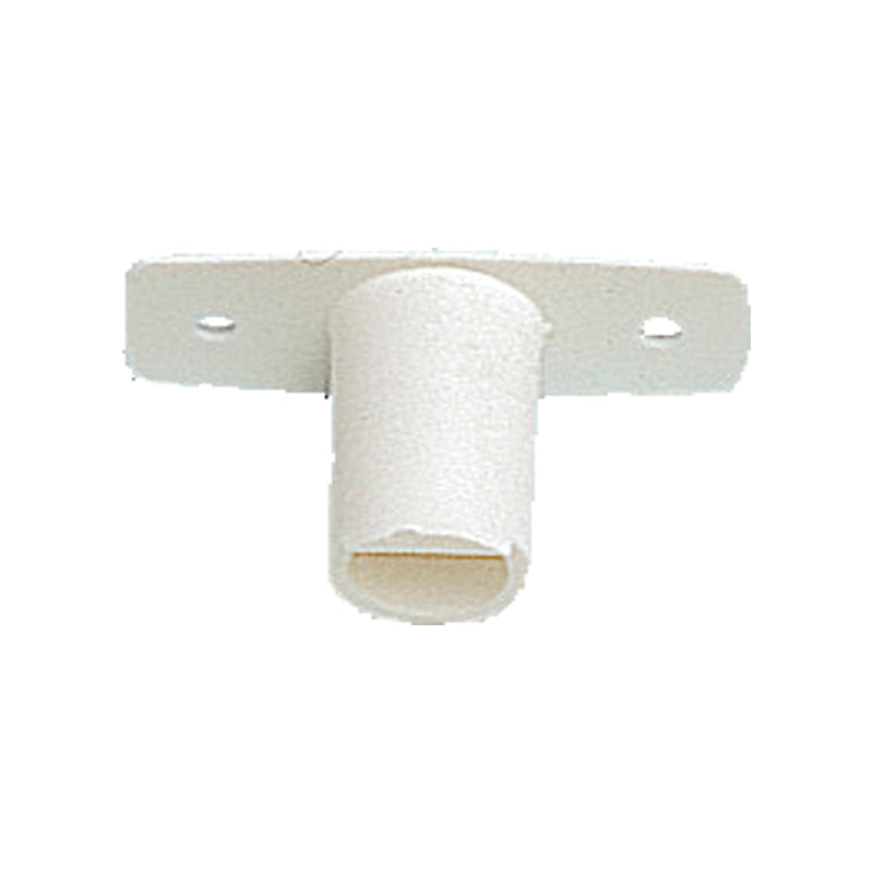 Åregaffelbøsning R3150012 nylon Hvid Alm.