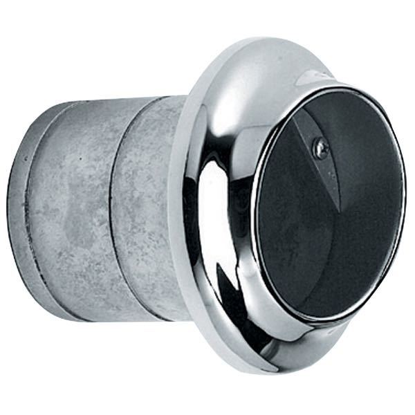 Udstødningsgennemføring RF med gummi kontra-klap