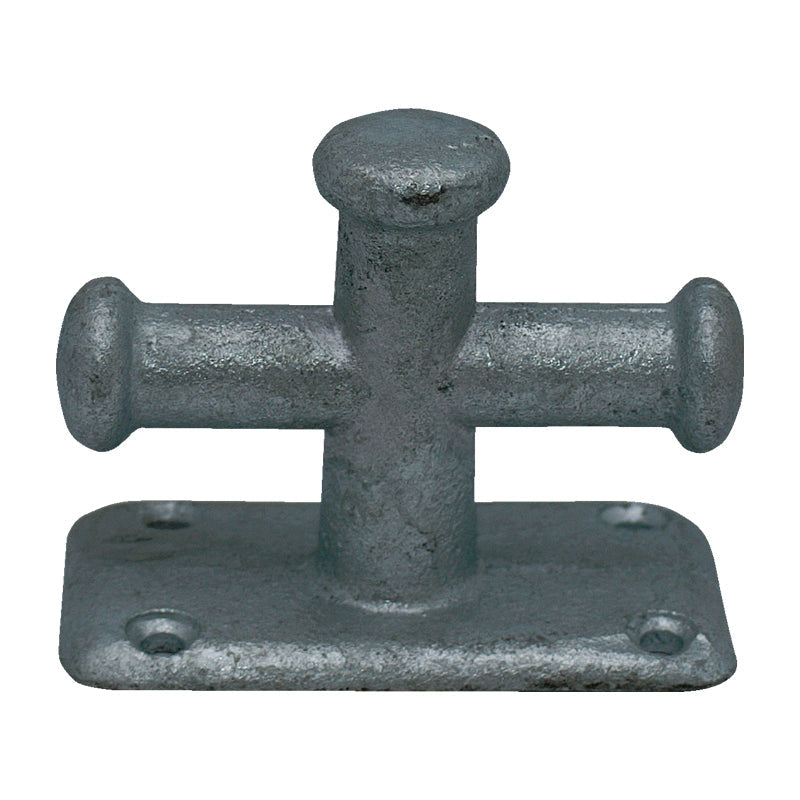 Bridge bollard simple 105x60mm galvanized steel