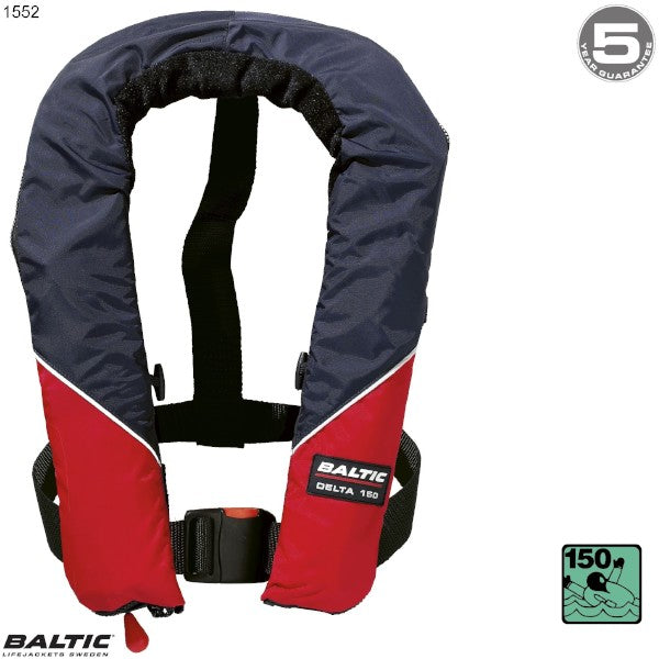 Delta 150 auto Navy-Rød BALTIC 1552