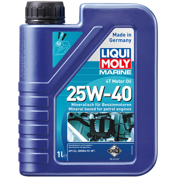Liqui moly marine 4t engine oil 25w-40 1l