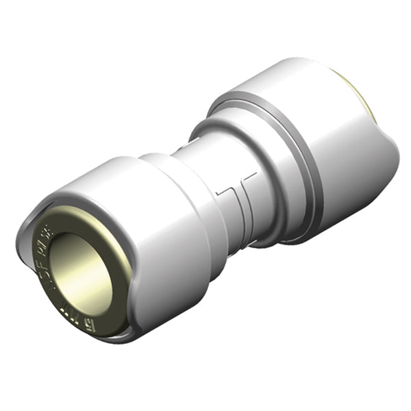 Whale coupling straight 15 mm, 2 pcs.