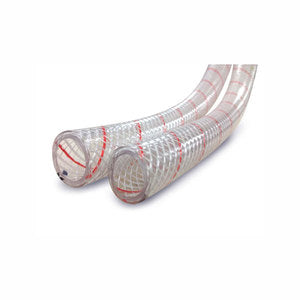 Sierra 1/2 Clr Reinf PVC W/Red Tracer 15 mtr.