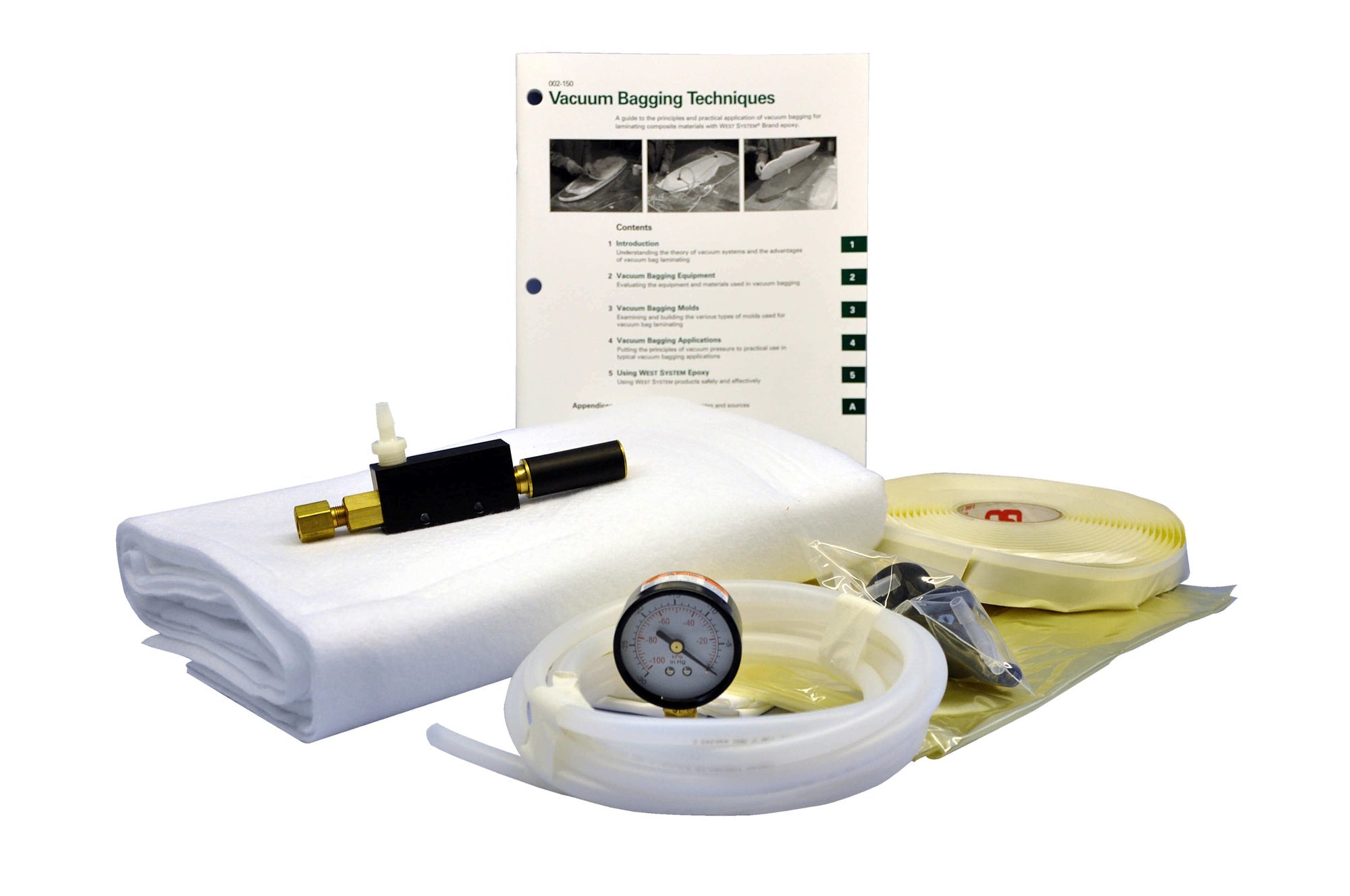 West System Vacuum Kit + materialer til 1.2 m2