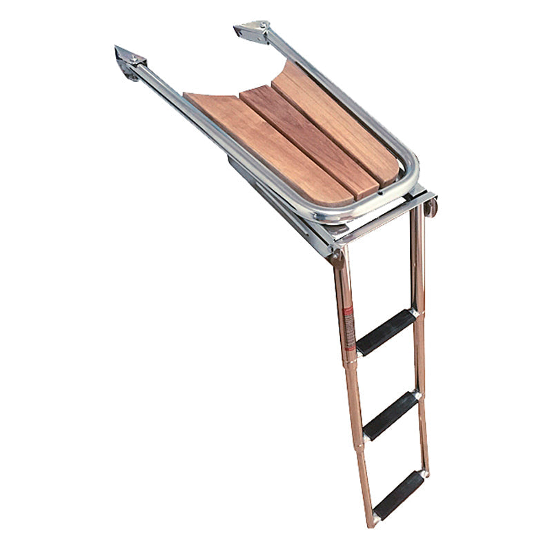 Bow platform with 3-stage tele. increase