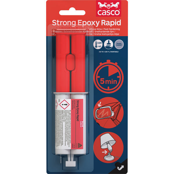 Casco Strong Epoxy Rapid pack of 24 ml (2 tubes of 12 ml)