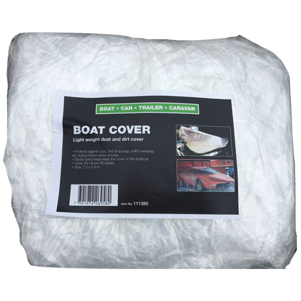 Boat cover PE 7.5 x 4.8 m