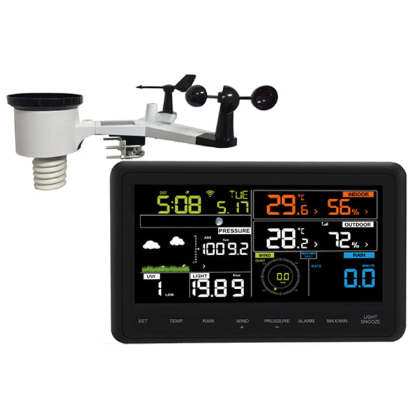 Weather station Pro, WIFI, touch color screen