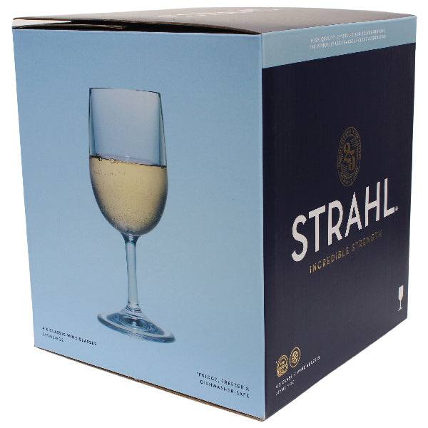 Strahl Wine glass Polycarbonate 245 ml. 4 in a gift box
