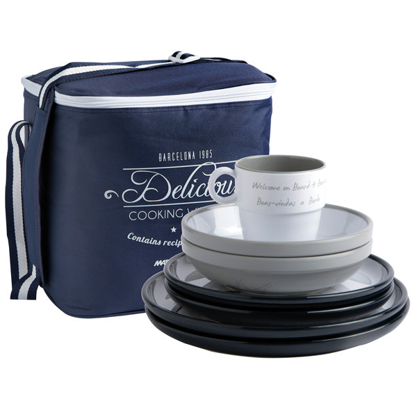 MB Willkommen an Bord Starterset 16 Teile + Korb