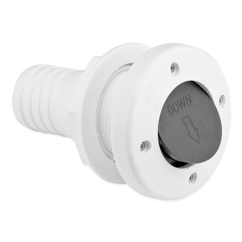 Bottom plug White Nylon f/Ø:36 mm Lgd. 95 mm
