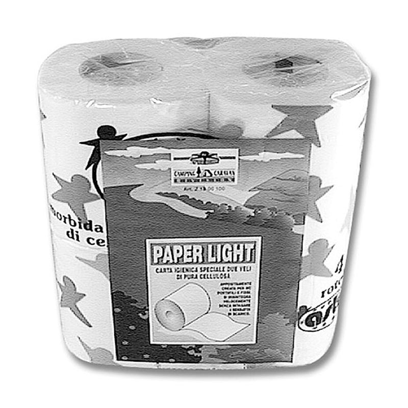 Toilet paper 2-ply easily soluble 4 rl./pk. 12 pk./krt. Z1800100