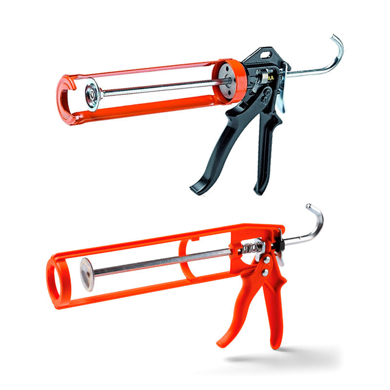 Caulking gun Easyflow HD skeleton orange plastic
