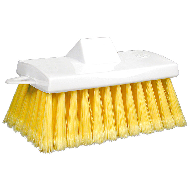 Deck brush w/water passage 14.1 x 6.6 cm 6 pcs./box (1379)