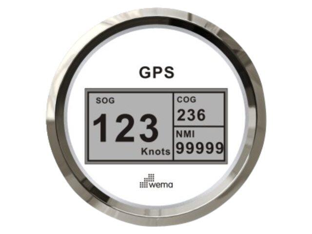Wema Silverline Digital GPS 12/24 volt