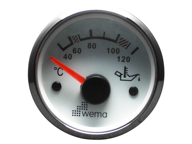 Wema Silverline Olietemperatur 12/24 volt 25-120 ° C