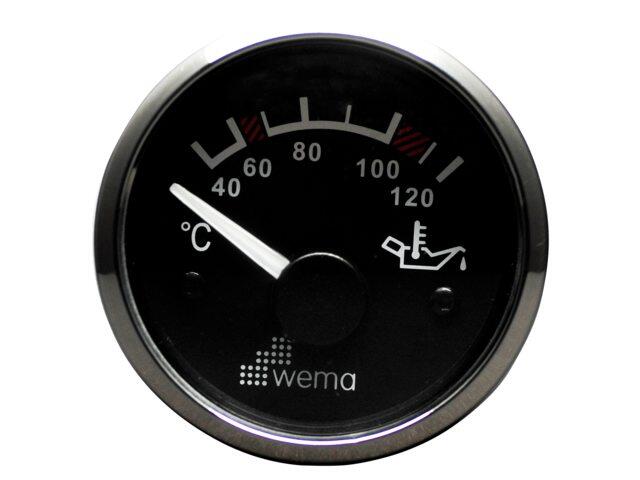 Wema Silverline Olietemperatur 12/24 volt 25-120 ° C